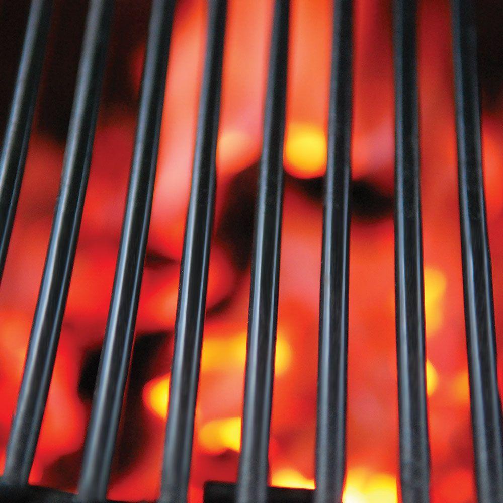 Primo Large Round Ceramic Kamado Grill with Cradle & Side Shelves