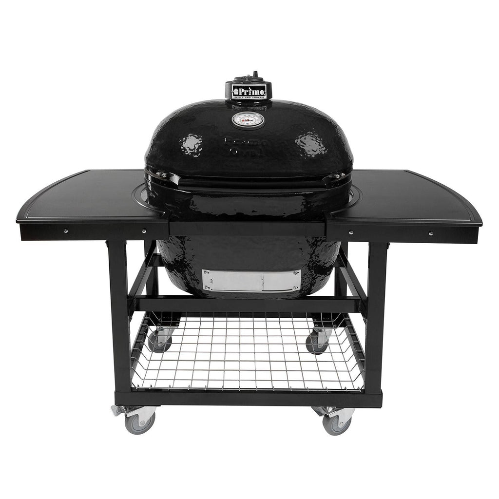 Primo Oval XL 400 Ceramic Kamado Grill on Cart