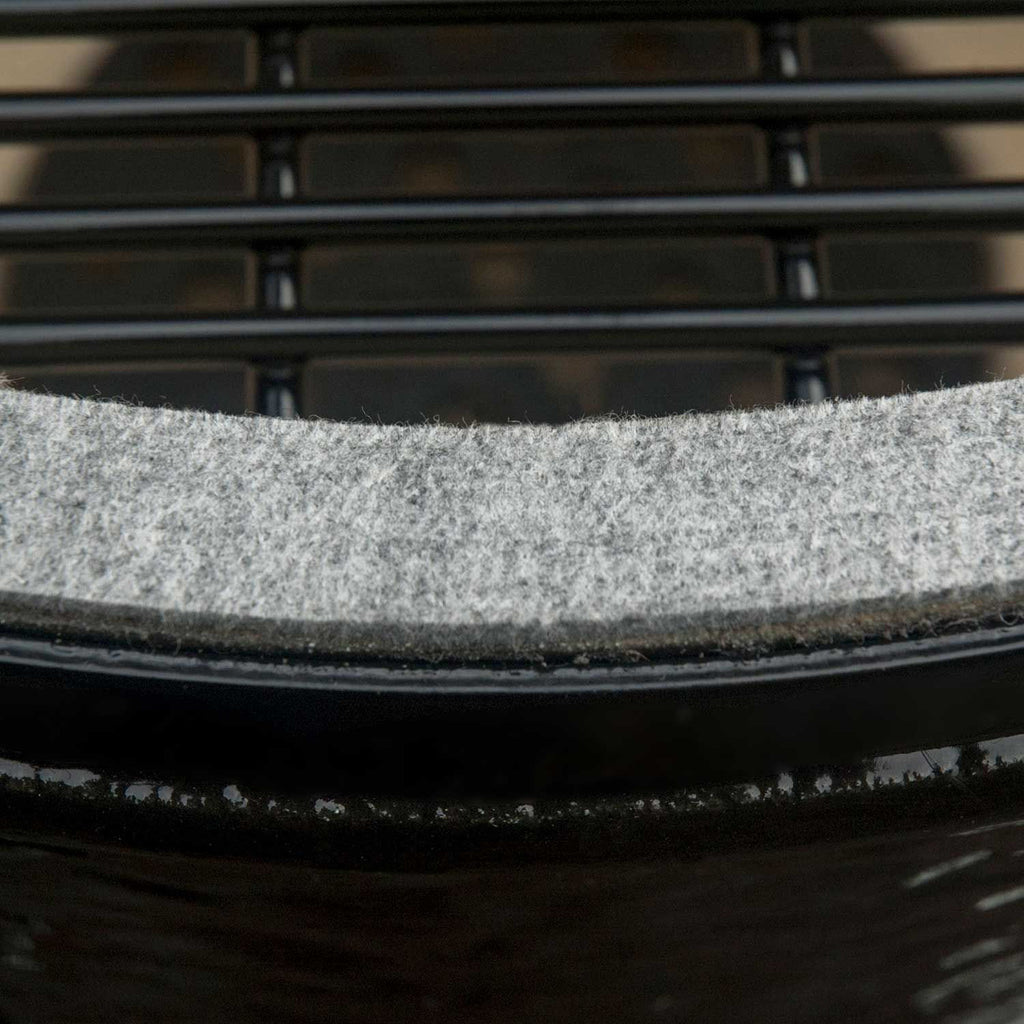 Primo Oval Junior 200 Ceramic Kamado Grill with Cradle & Side Shelves